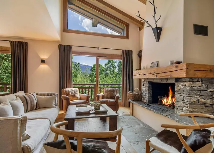 Luxury Sauna Cinema Mont Blanc Views In *