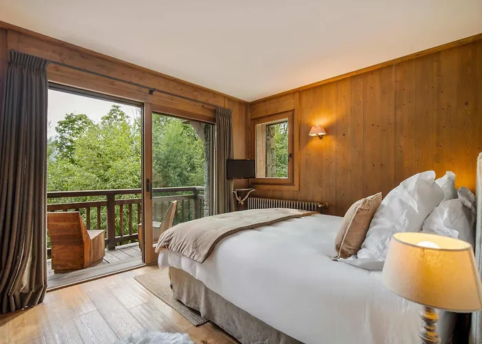 木屋 Luxury Sauna Cinema Mont Blanc Views In 梅杰夫