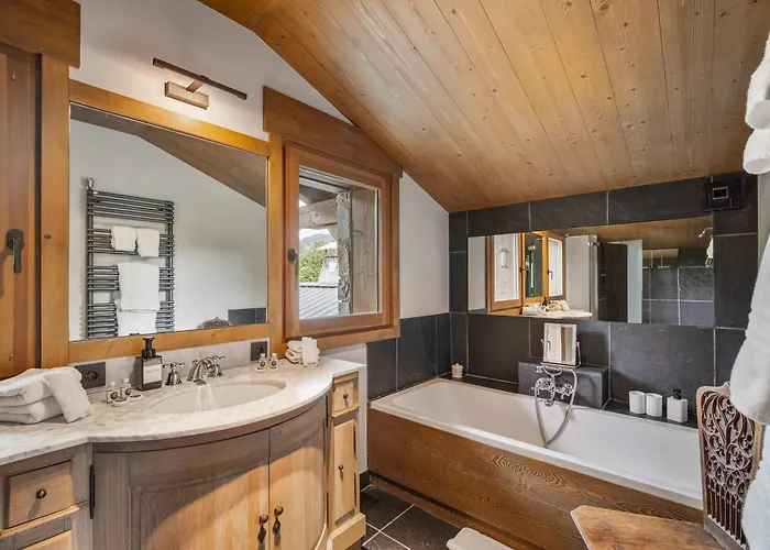 Luxury Sauna Cinema Mont Blanc Views In *