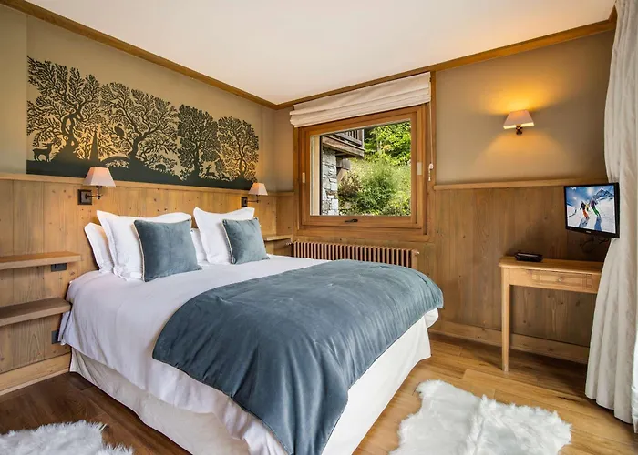 Luxury Sauna Cinema Mont Blanc Views In Chalet Megève