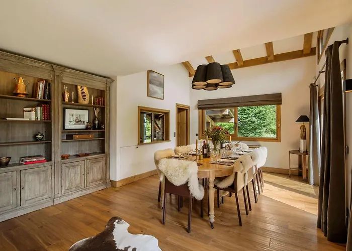 Chalet Luxury Sauna Cinema Mont Blanc Views In