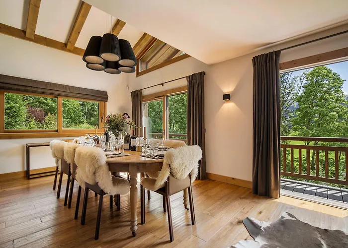 Chalet Luxury Sauna Cinema Mont Blanc Views In Megève