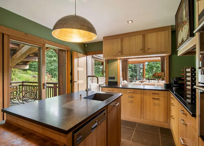 Luxury Sauna Cinema Mont Blanc Views In * 梅杰夫