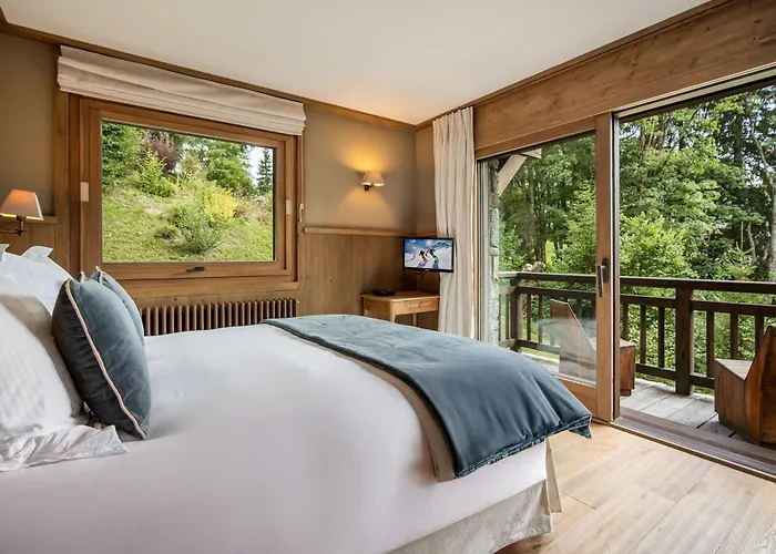 Luxury Sauna Cinema Mont Blanc Views In * 梅杰夫