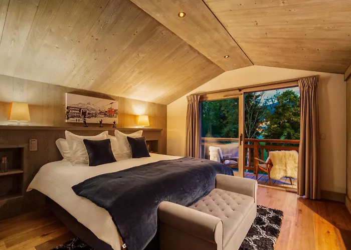 木屋 Luxury Sauna Cinema Mont Blanc Views In