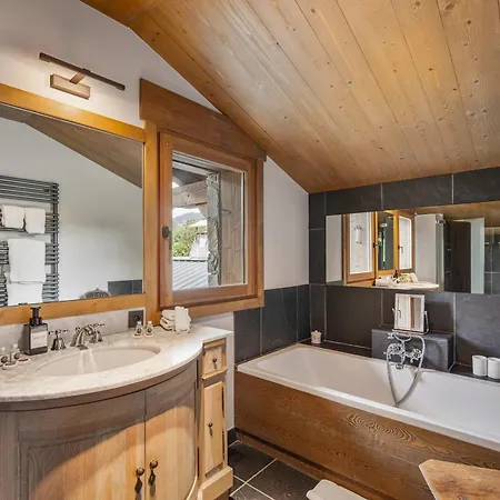 Luxury Sauna Cinema Mont Blanc Views In *