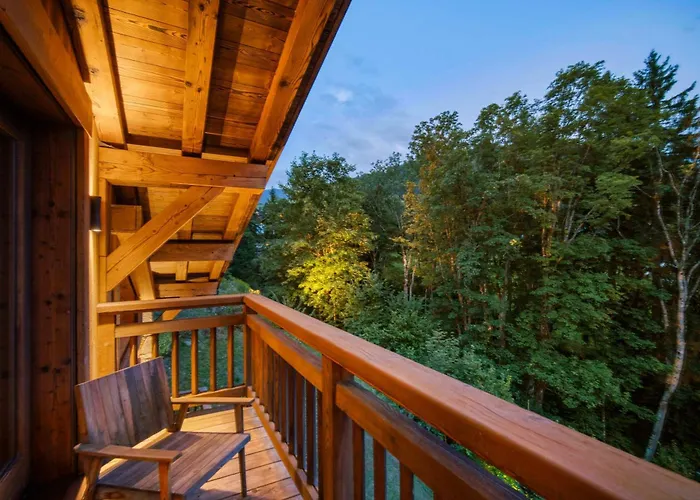 Horská chata Luxury Sauna Cinema Mont Blanc Views In Megève