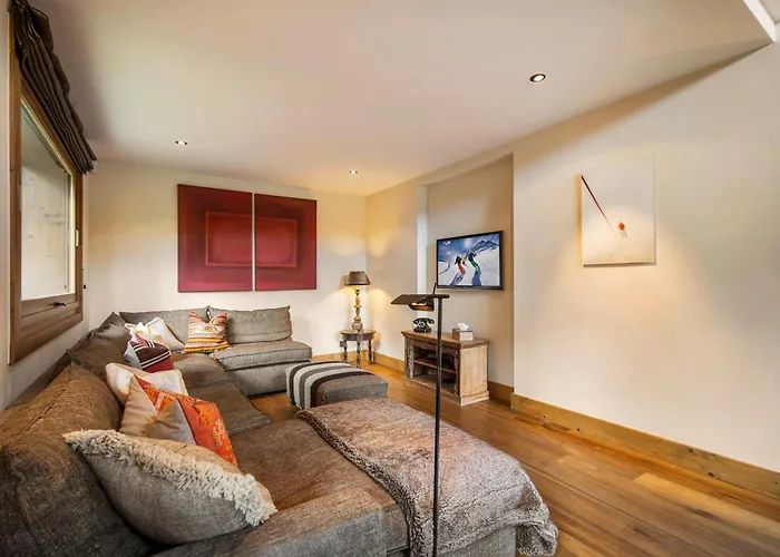 Horská chata Luxury Sauna Cinema Mont Blanc Views In Megève